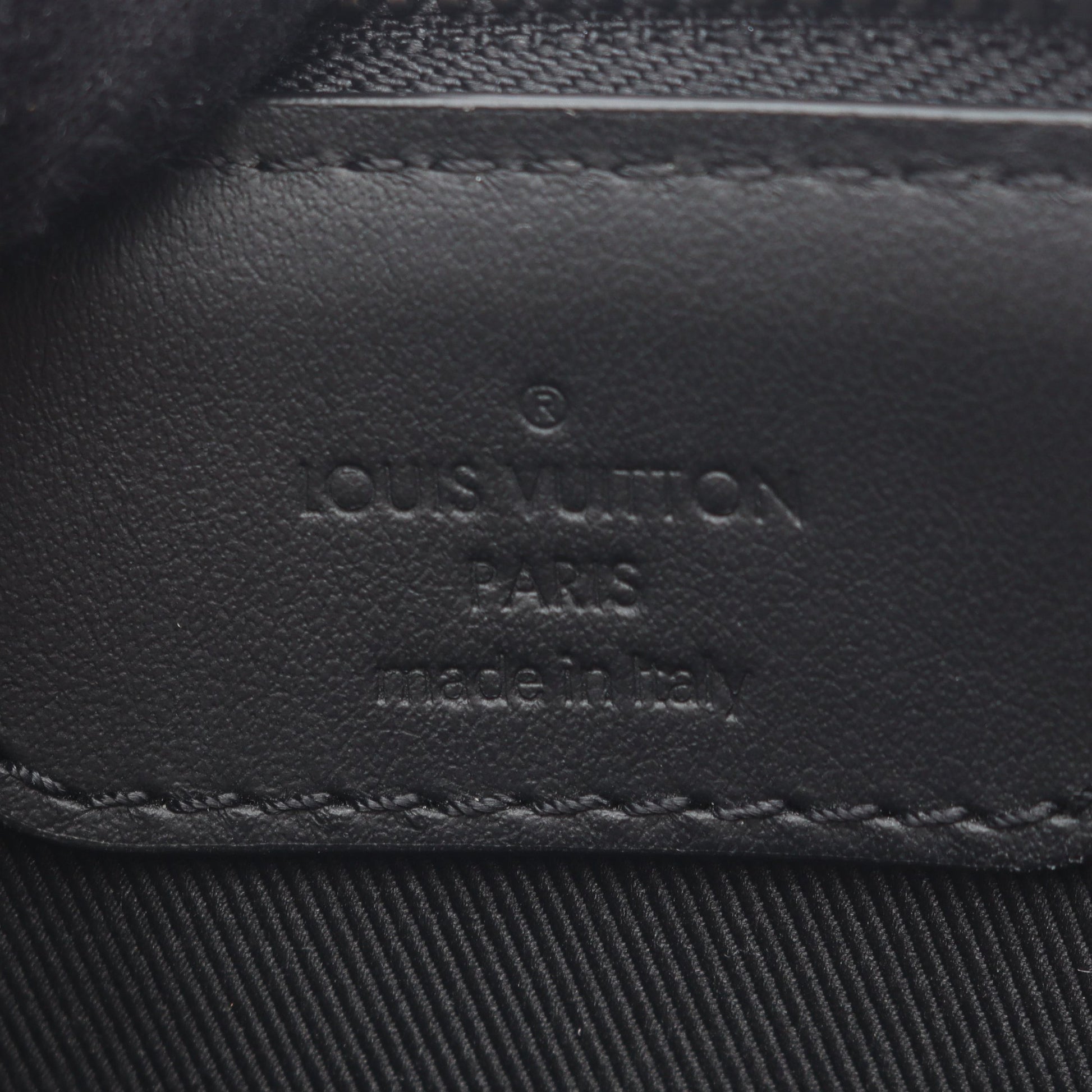 サックプラ クロス モノグラムエクリプス ハンドバッグ PVC レザー ブラック 2WAY ルイヴィトン バッグ LOUIS VUITTON