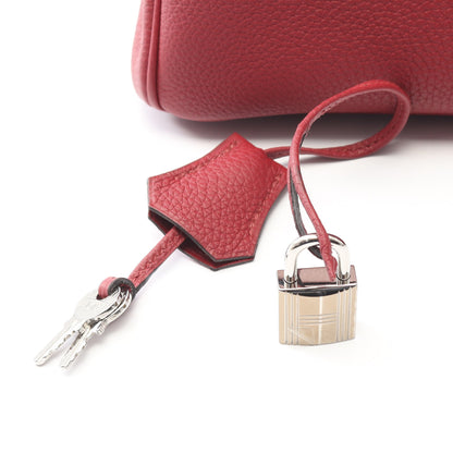 バーキン30 ルージュグレナ ハンドバッグ トゴ バーガンディ シルバー金具 A刻印 エルメス バッグ HERMES