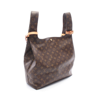 アトランティスGM モノグラム ハンドバッグ PVC レザー ブラウン 2WAY ルイヴィトン バッグ LOUIS VUITTON