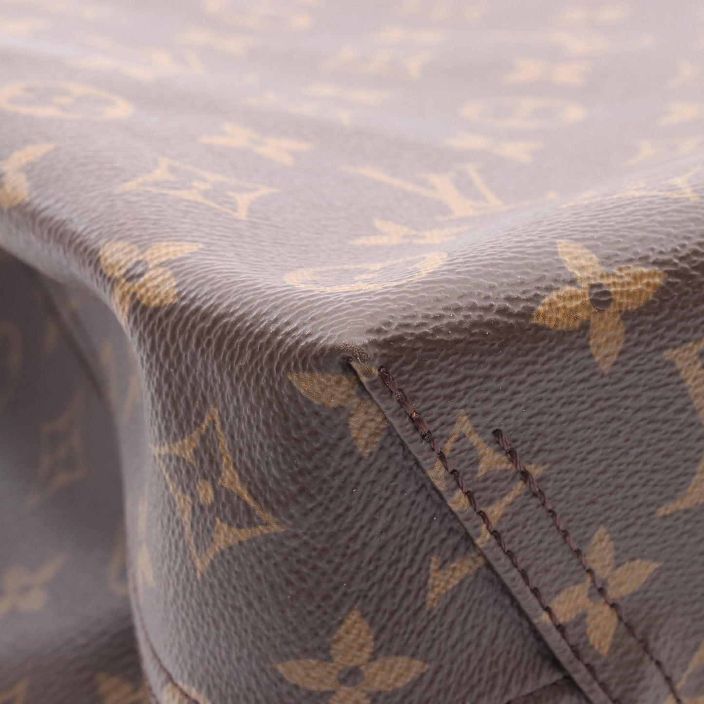 アトランティスGM モノグラム ハンドバッグ PVC レザー ブラウン 2WAY ルイヴィトン バッグ LOUIS VUITTON