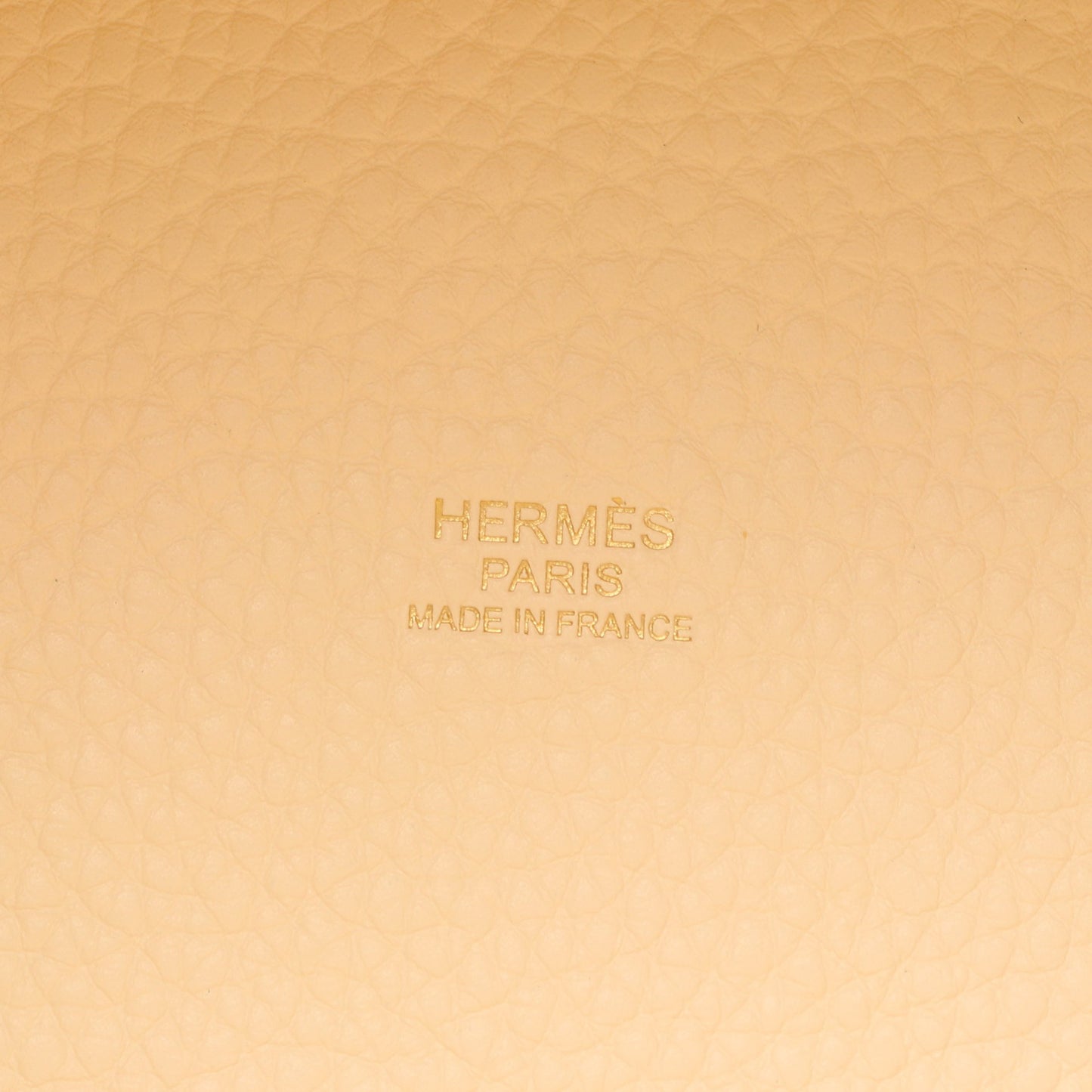ピコタンロックPM ナタ ハンドバッグ トリヨンクレマンス アイボリー ゴールド金具 Z刻印 エルメス バッグ HERMES
