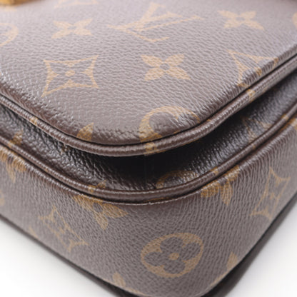 ポシェット メティス MM モノグラム ハンドバッグ PVC レザー ブラウン 2WAY ルイヴィトン バッグ LOUIS VUITTON