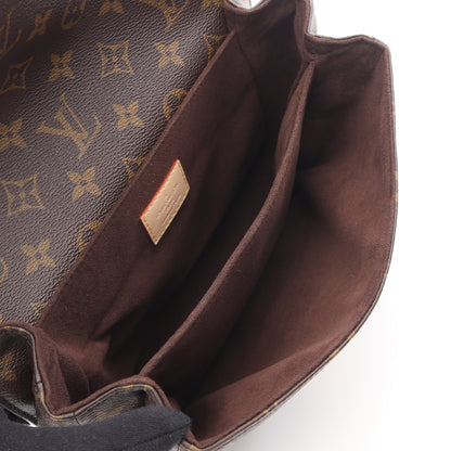 ポシェット メティス MM モノグラム ハンドバッグ PVC レザー ブラウン 2WAY ルイヴィトン バッグ LOUIS VUITTON