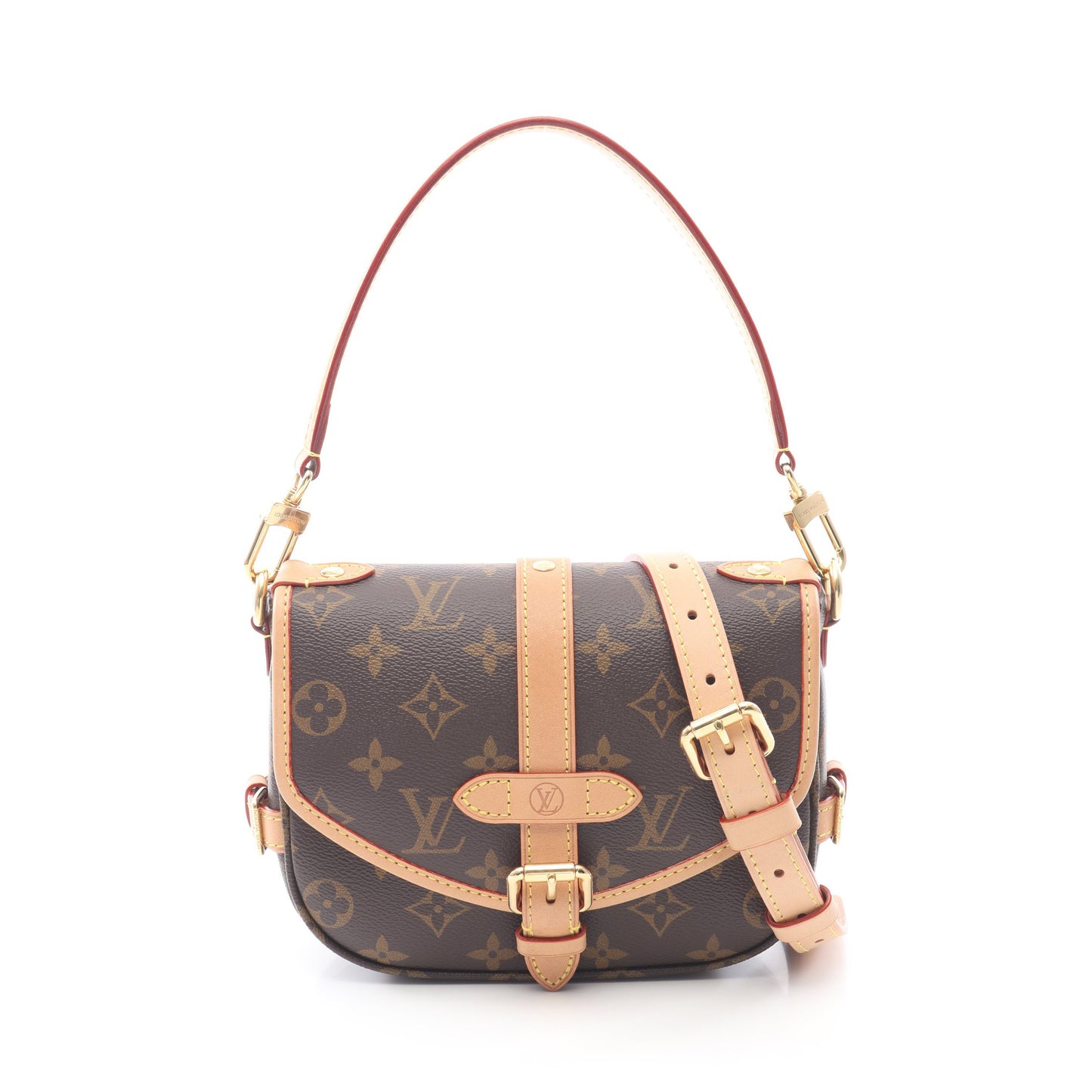 ソミュールBB モノグラム ハンドバッグ モノグラム ブラウン 2WAY ルイヴィトン バッグ LOUIS VUITTON