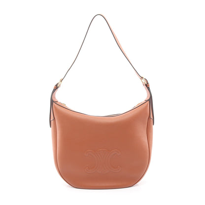 ミディアム エロイズ バッグ キュイル トリオンフ ワンショルダーバッグ レザー ブラウン セリーヌ バッグ CELINE