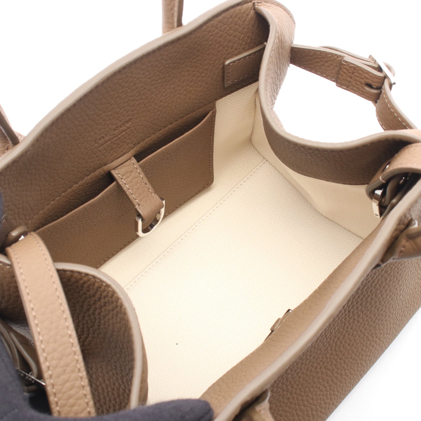 SOFT MARGAUX 10 マルゴー 2WAY ハンドバッグ レザー ブラウン ザロウ バッグ THE ROW