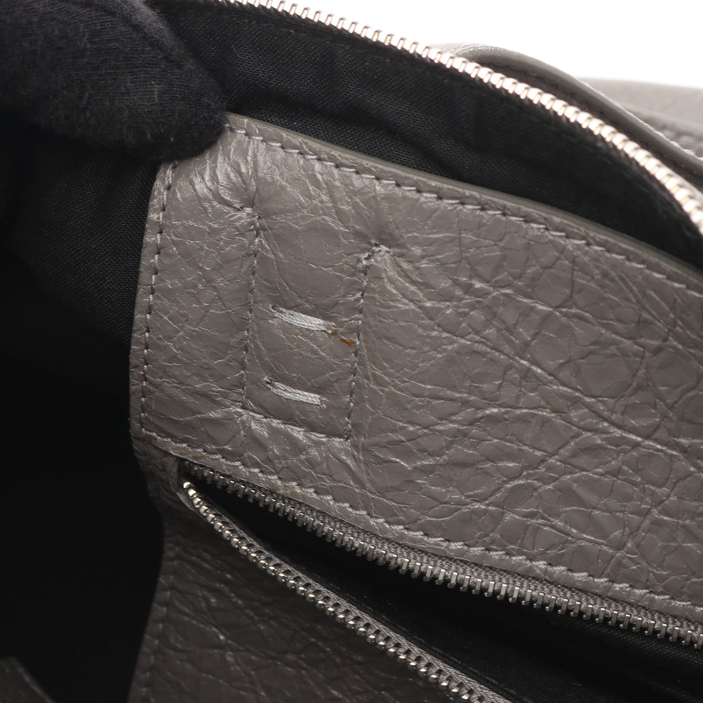 エア ホーボー ボストンバッグ レザー グレー 2WAY バレンシアガ バッグ BALENCIAGA