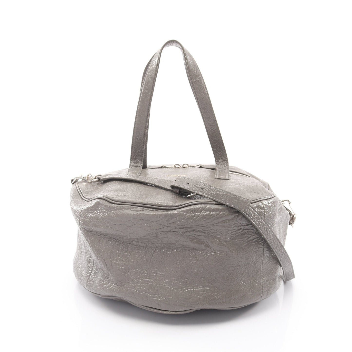 エア ホーボー ボストンバッグ レザー グレー 2WAY バレンシアガ バッグ BALENCIAGA