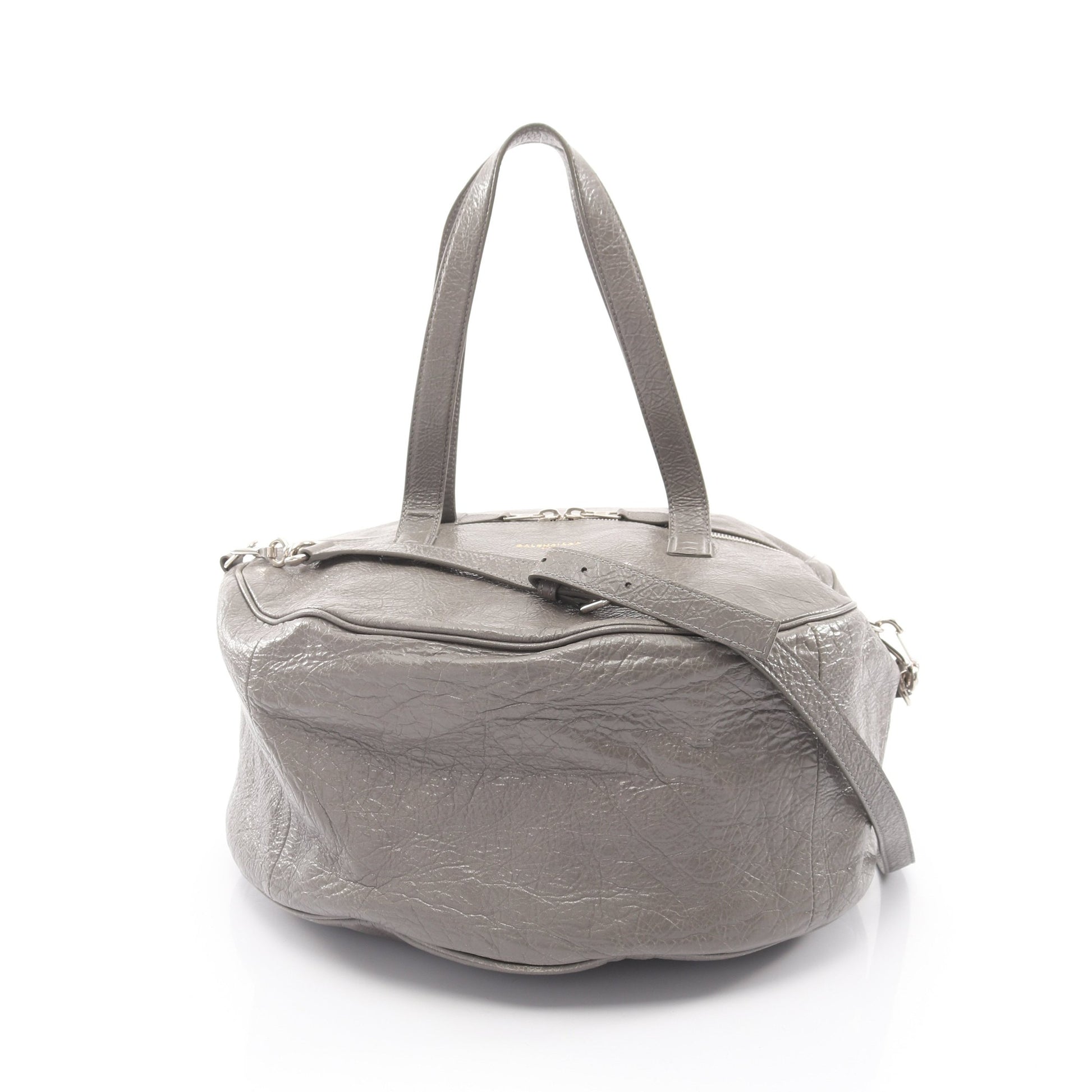 エア ホーボー ボストンバッグ レザー グレー 2WAY バレンシアガ バッグ BALENCIAGA