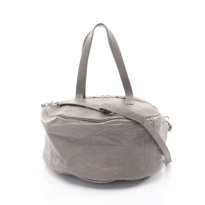 エア ホーボー ボストンバッグ レザー グレー 2WAY バレンシアガ バッグ BALENCIAGA