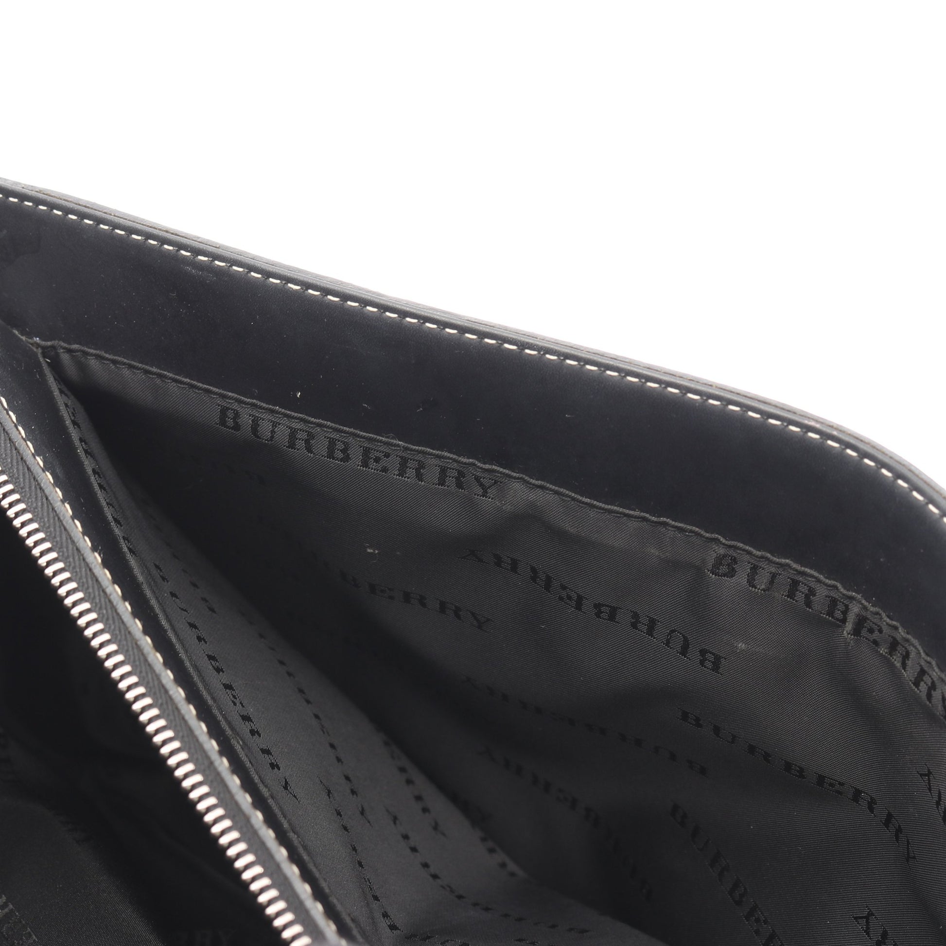 ハンドバッグ チェック キャンバス レザー アイボリー ブラック バーバリー バッグ BURBERRY