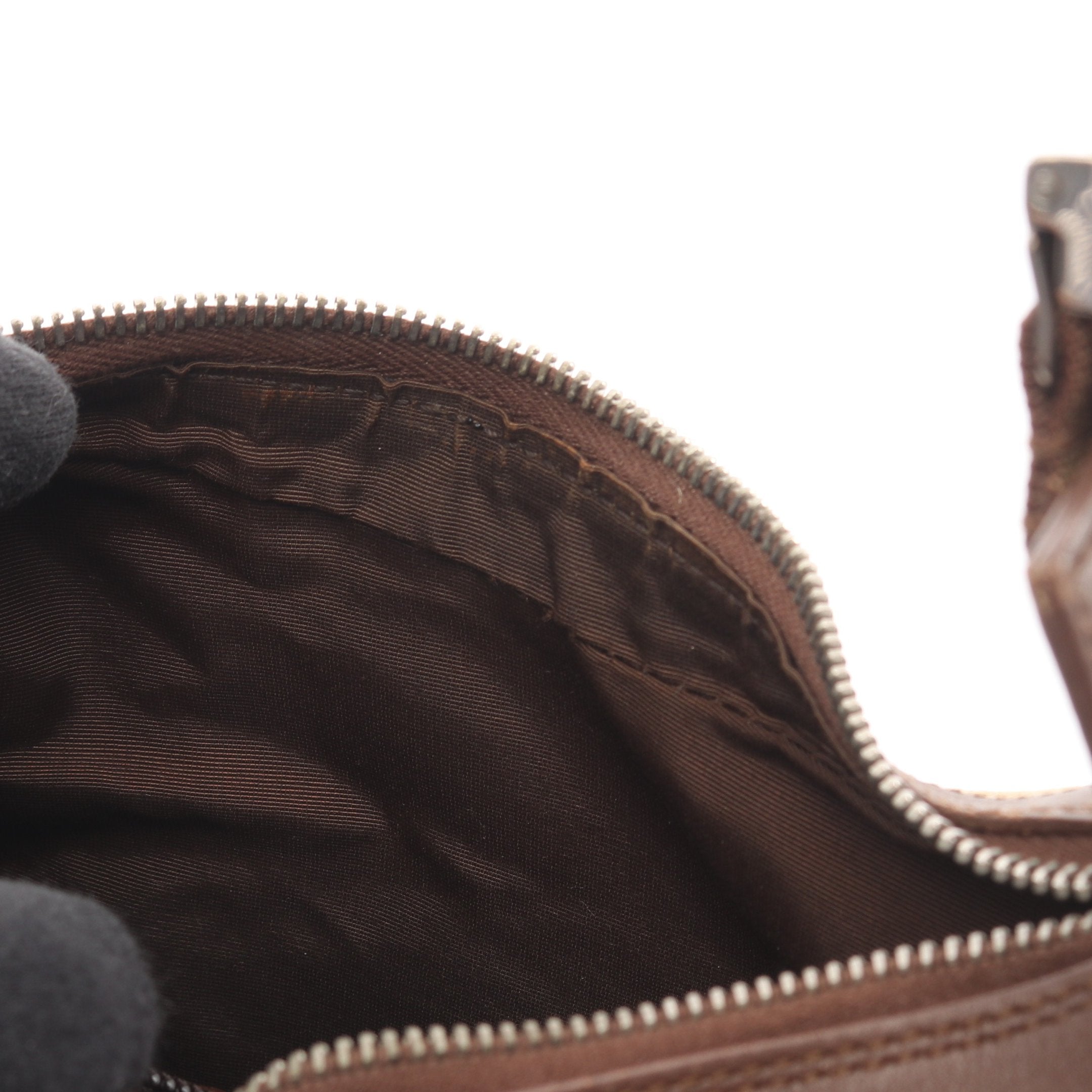 GGキャンバス ワンショルダーバッグ キャンバス レザー ベージュ