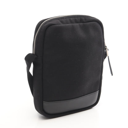 Rivington リビングトン ショルダーバッグ キャンバス レザー ブラック サンローランパリ バッグ SAINT LAURENT PARIS