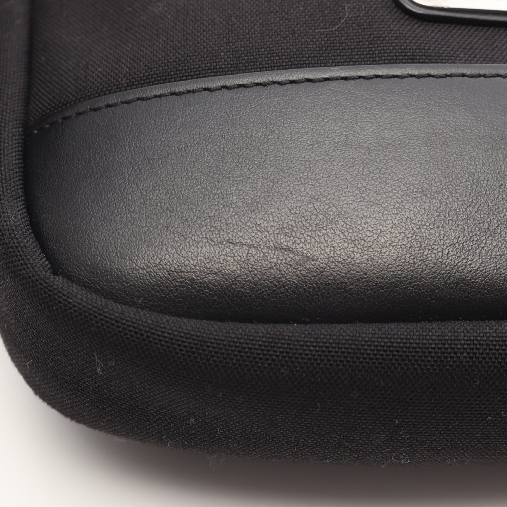 Rivington リビングトン ショルダーバッグ キャンバス レザー ブラック サンローランパリ バッグ SAINT LAURENT PARIS