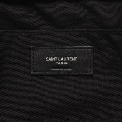 Rivington リビングトン ショルダーバッグ キャンバス レザー ブラック サンローランパリ バッグ SAINT LAURENT PARIS