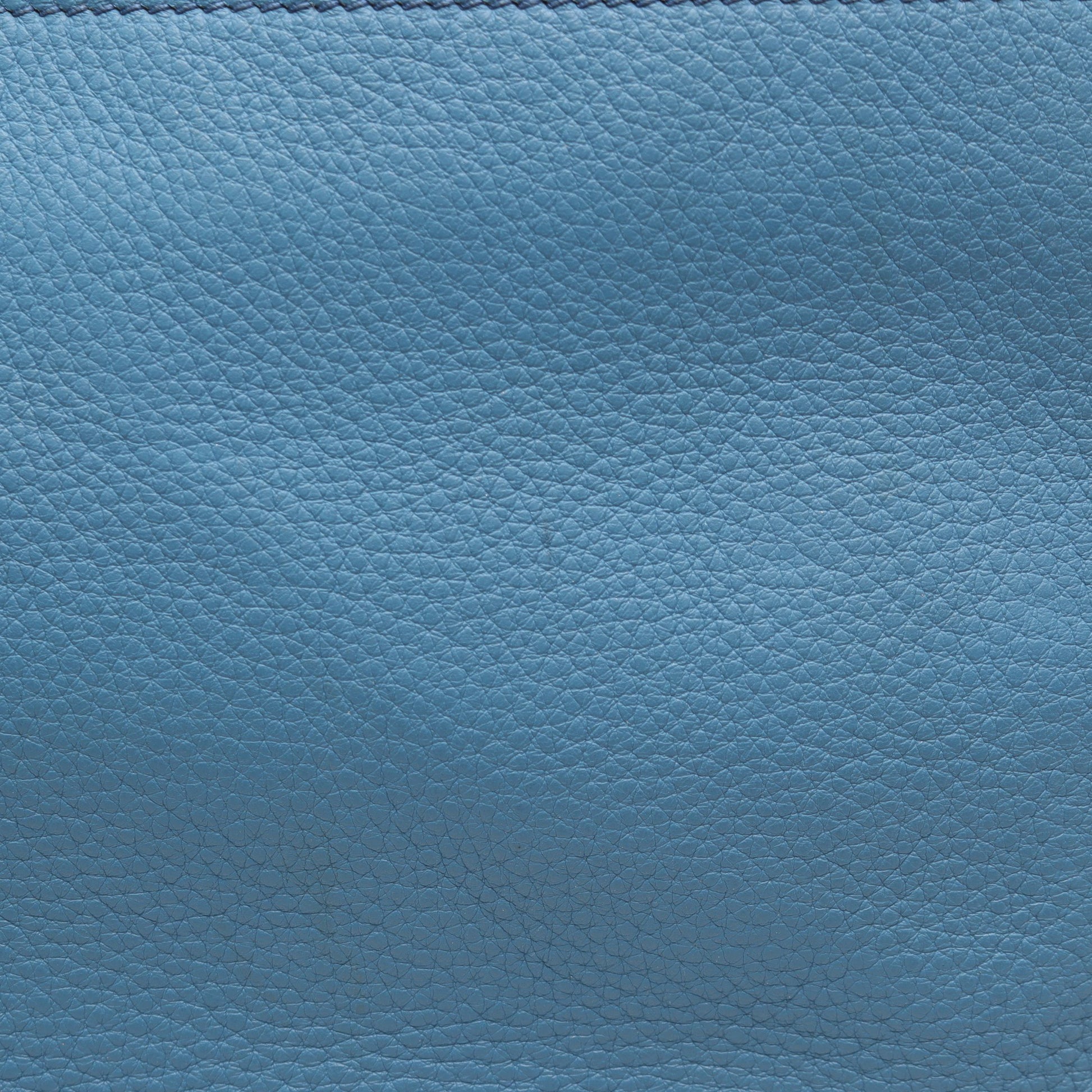 VITELLO PHENIX ショルダーバッグ トートバッグ レザー ブルー プラダ バッグ PRADA