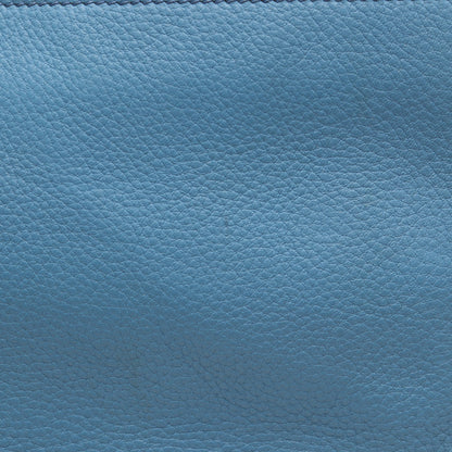 VITELLO PHENIX ショルダーバッグ トートバッグ レザー ブルー プラダ バッグ PRADA