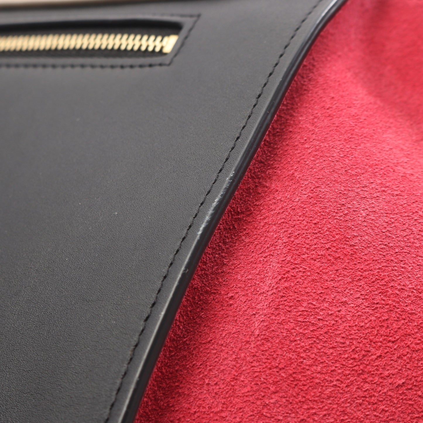 トラペーズ ミディアム ハンドバッグ レザー スエード ブラック ベージュ ピンクパープル 2WAY セリーヌ バッグ CELINE