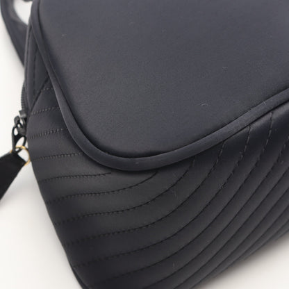 ハンドバッグ ロゴ ナイロン ネイビー イヴサンローラン バッグ YVES SAINT LAURENT