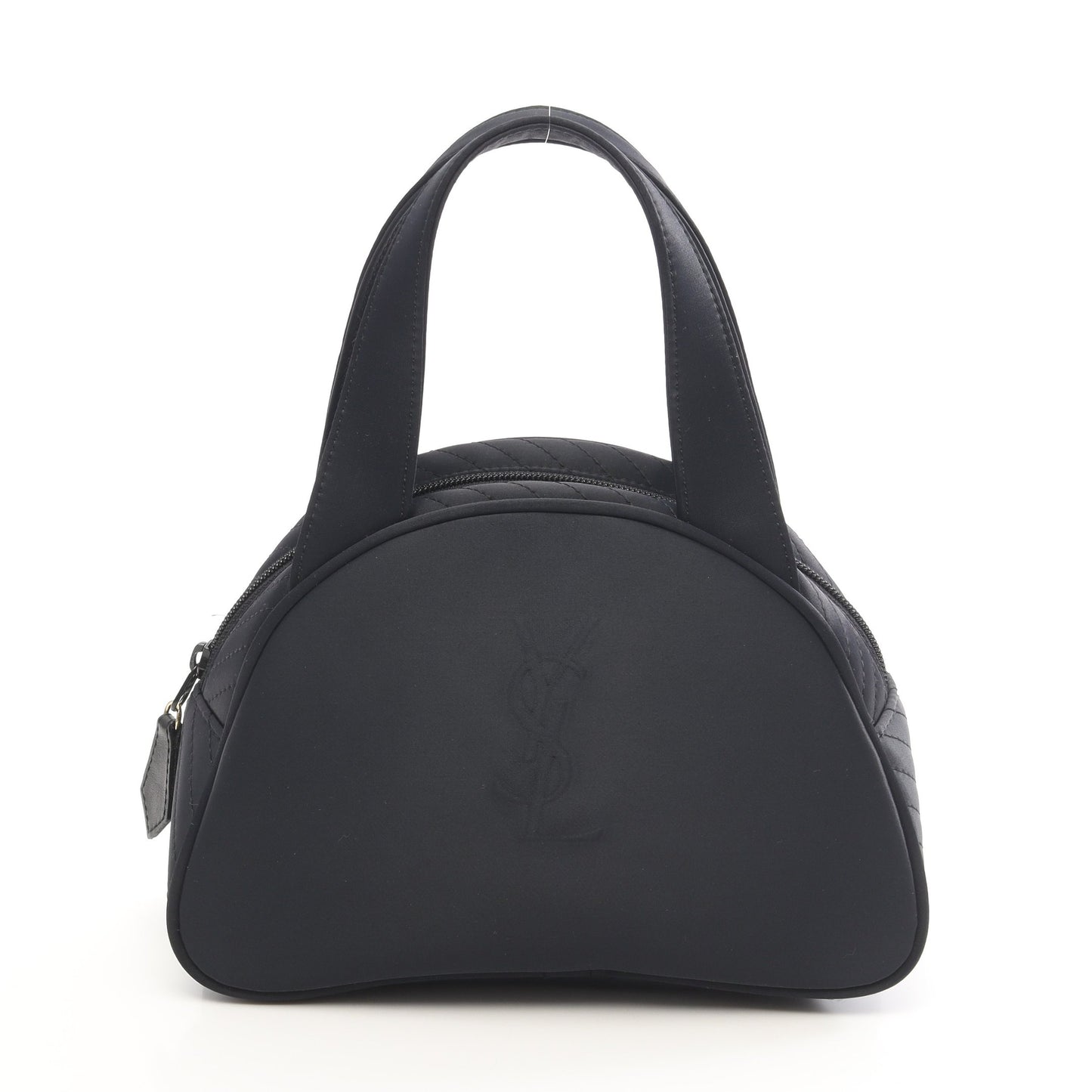 ハンドバッグ ロゴ ナイロン ネイビー イヴサンローラン バッグ YVES SAINT LAURENT