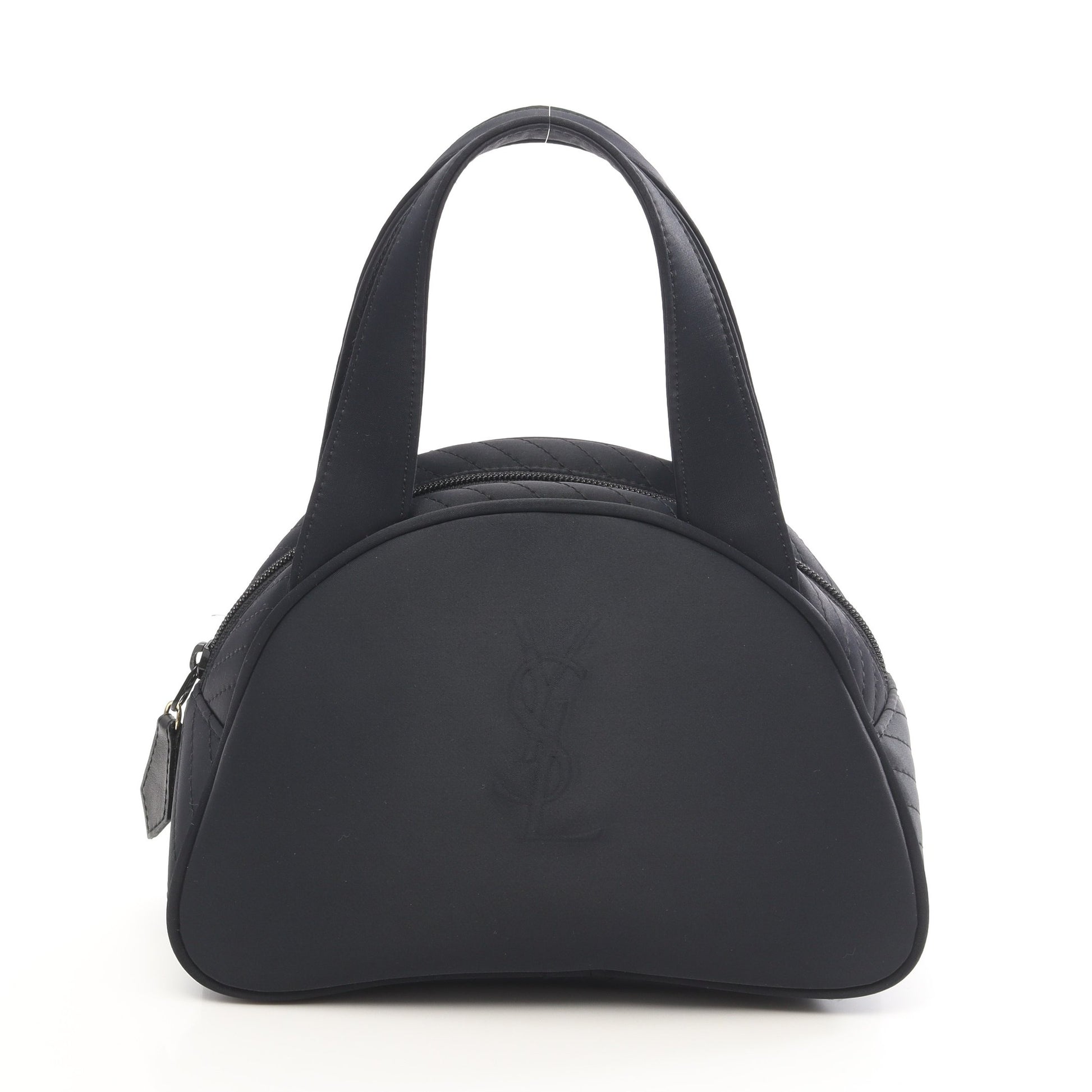 ハンドバッグ ロゴ ナイロン ネイビー イヴサンローラン バッグ YVES SAINT LAURENT