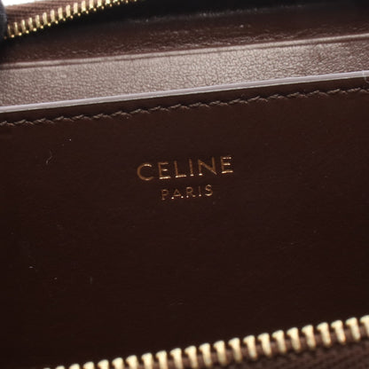 Cチャーム キルティング コインケース レザー ブラウン セリーヌ 財布・小物 CELINE