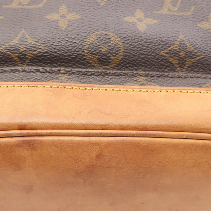 モンスリMM モノグラム バックパック リュックサック PVC レザー ブラウン ルイヴィトン バッグ LOUIS VUITTON