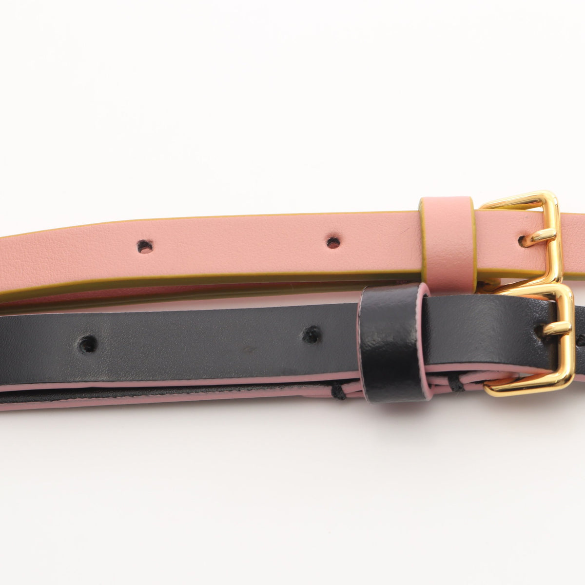 MUSEO ミュゼオ ハンドバッグ トートバッグ レザー ライトピンク オレンジ ブラック 2WAY マルニ バッグ MARNI