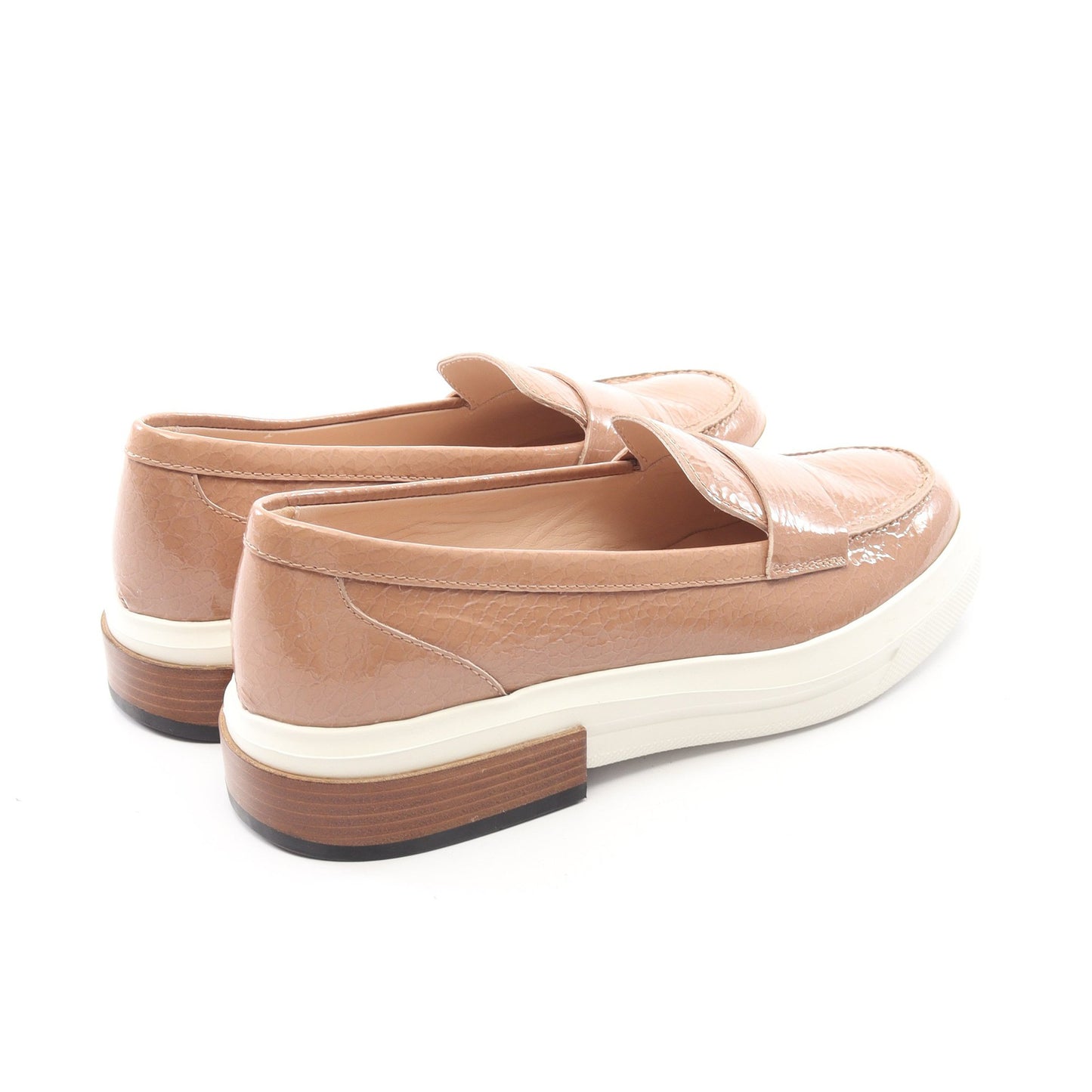 ローファー エナメルレザー ピンクベージュ トッズ シューズ TOD'S