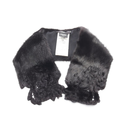 ティペット マフラー ミンクファー ブラック フェンディ 財布・小物 FENDI