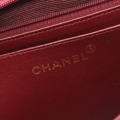 マトラッセ 親子バッグ ハンドバッグ ラムスキン ブラック ゴールド金具 シャネル バッグ CHANEL
