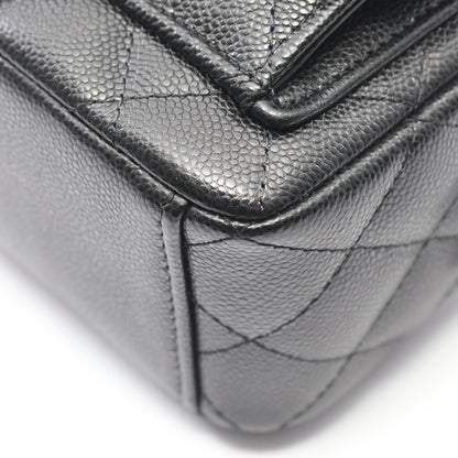 マトラッセ ミニリュック キャビアスキン ブラック ゴールド金具 シャネル バッグ CHANEL