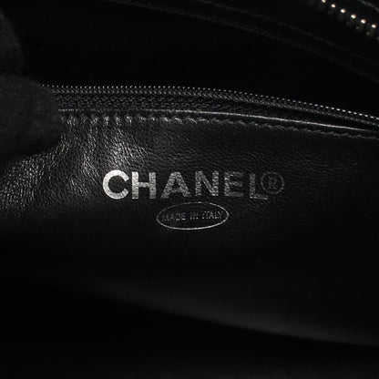 復刻トート ハンドバッグ トートバッグ キャビアスキン ブラック シルバー金具 シャネル バッグ CHANEL