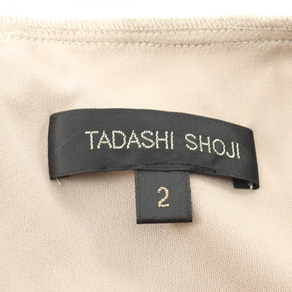 総レース ノースリーブ ワンピース コットン ベージュ タダシショージ ワンピース TADASHI SHOJI