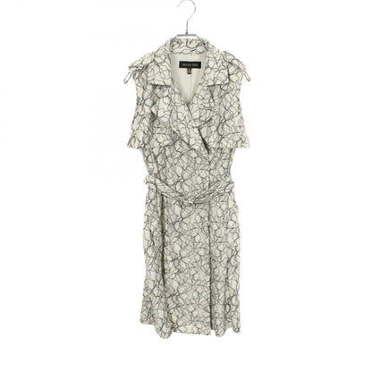 総レース ノースリーブ ワンピース レーヨン ホワイト ブラック タダシショージ ワンピース TADASHI SHOJI