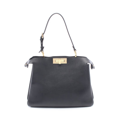 ピーカブー ソフト ミディアム ハンドバッグ レザー ブラック フェンディ バッグ FENDI