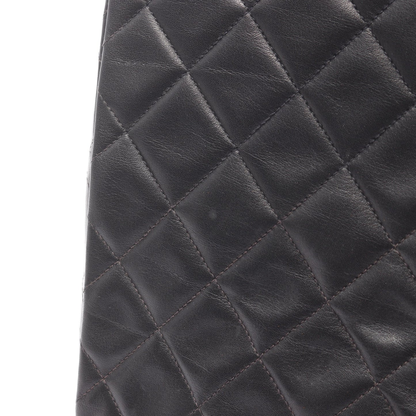 デカマトラッセ34 Wチェーンショルダーバッグ ラムスキン ブラック ゴールド金具 シャネル バッグ CHANEL