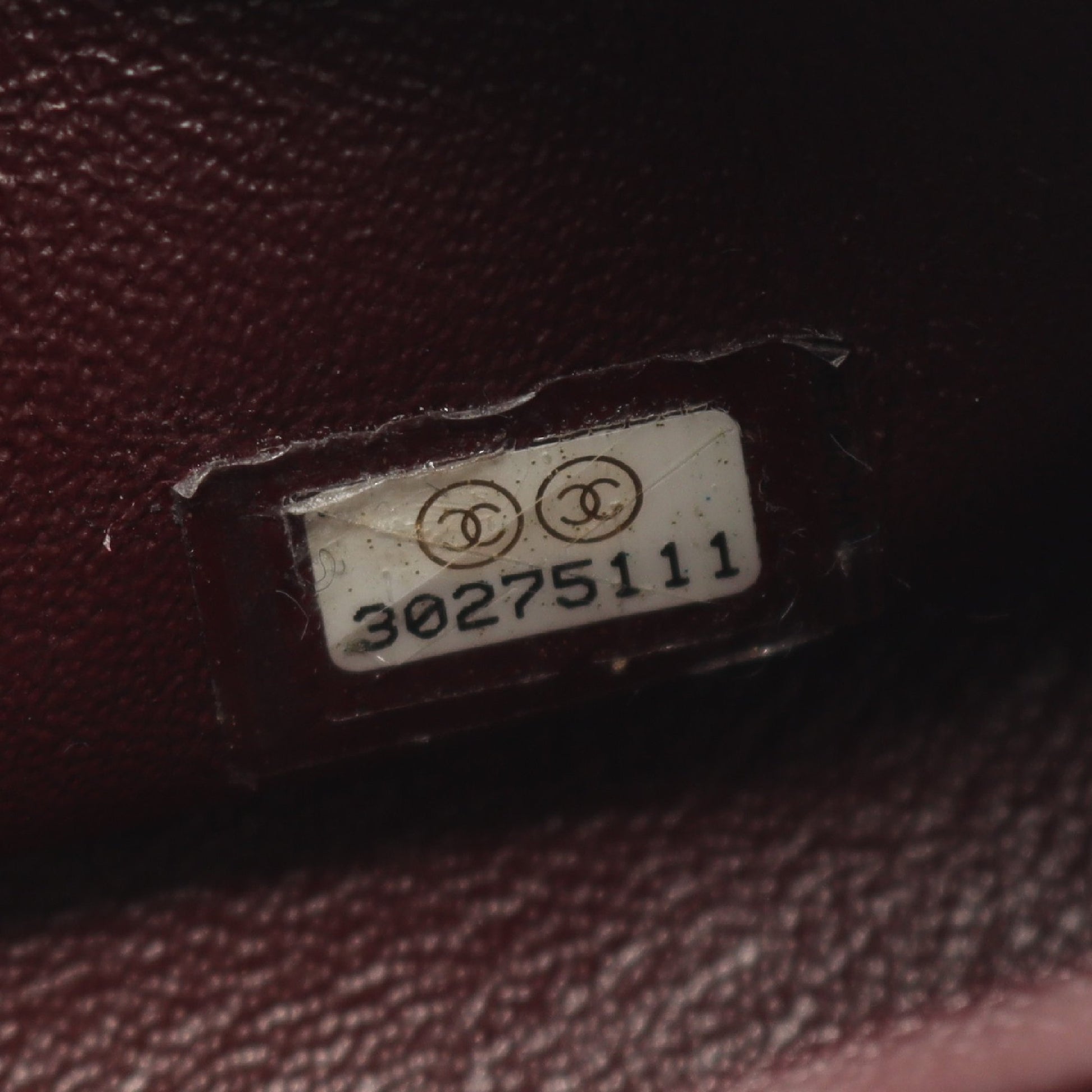 マトラッセ Wフラップ Wチェーンショルダーバッグ キャビアスキン ブラック シルバー金具 シャネル バッグ CHANEL