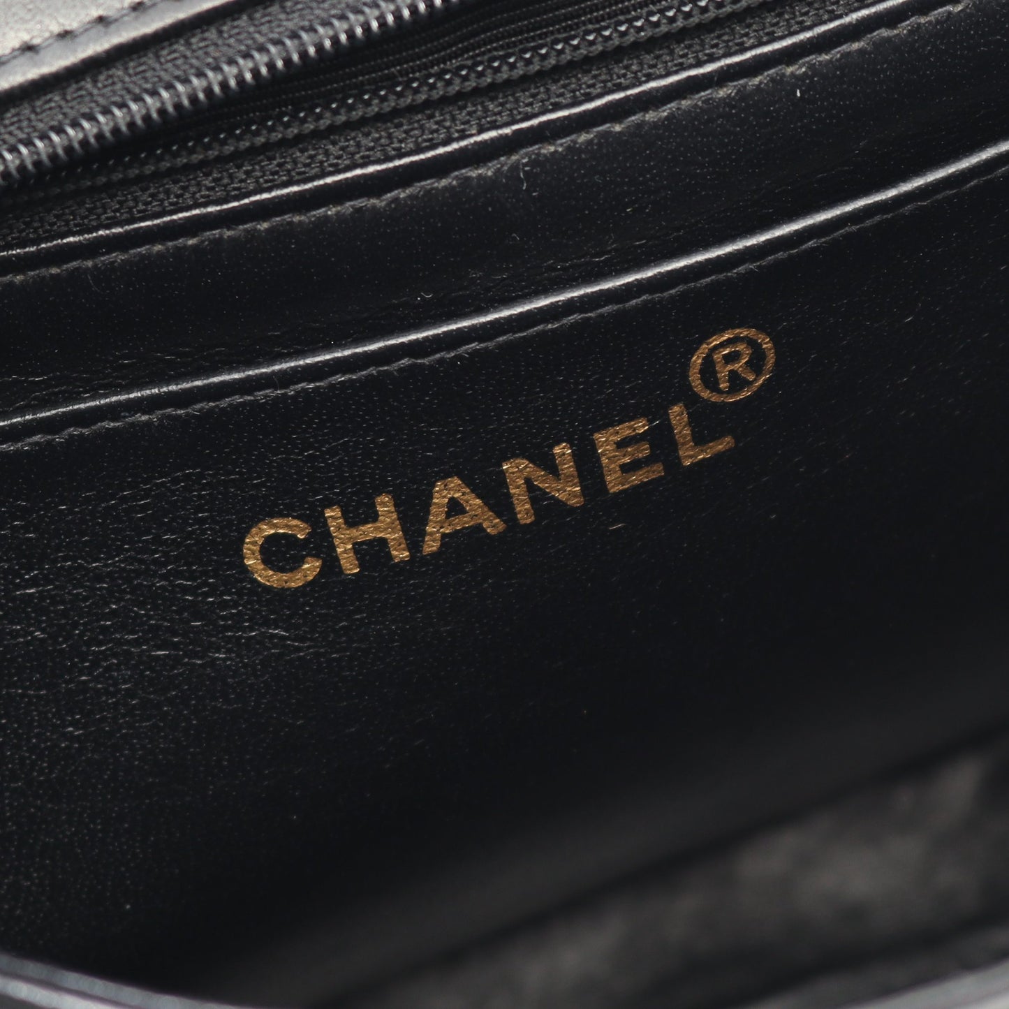 マトラッセ ハンドバッグ ラムスキン ブラック ゴールド金具 シャネル バッグ CHANEL