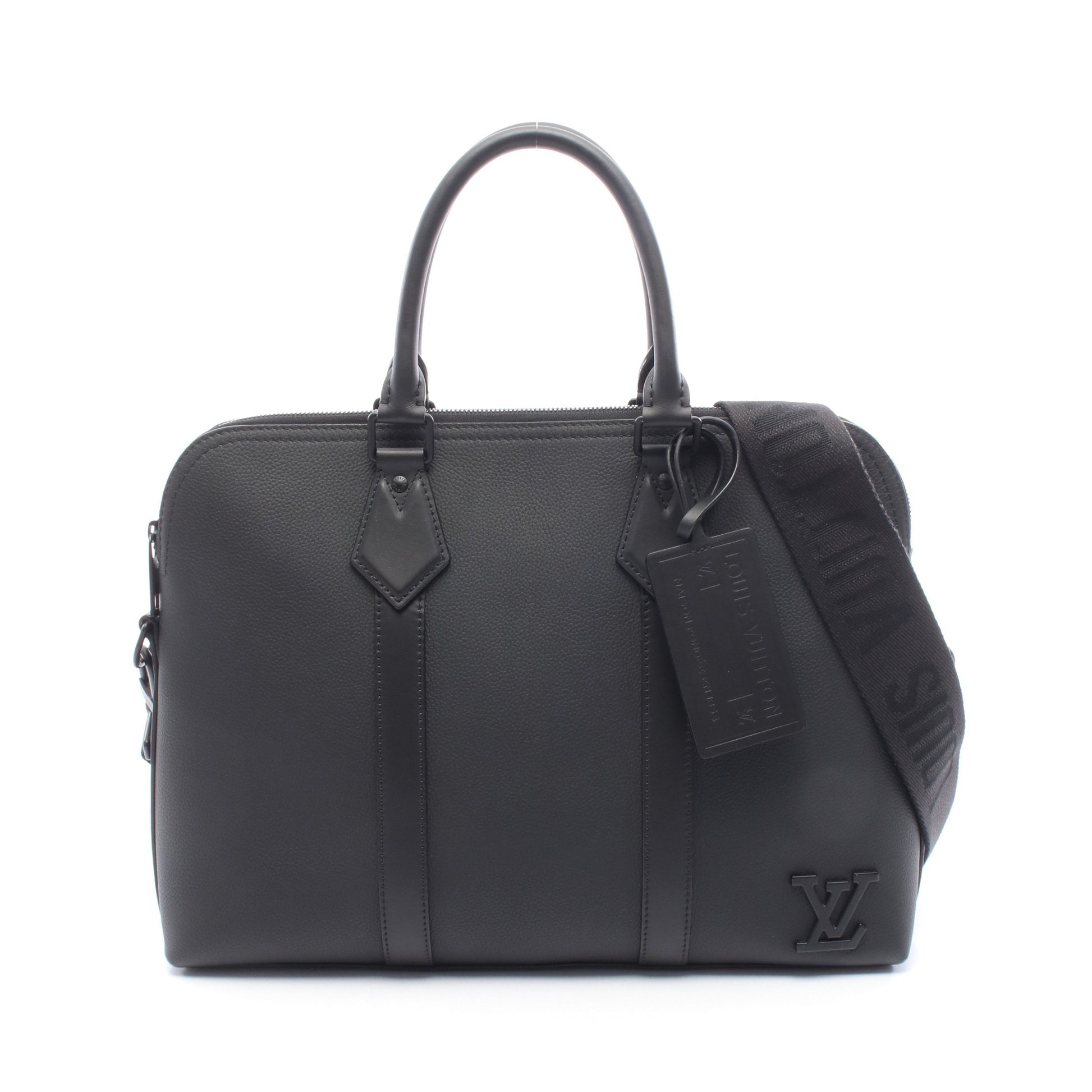テイクオフ ブリーフケース アエログラム ノワール ビジネスバッグ レザー ブラック 2WAY ルイヴィトン バッグ LOUIS VUITTON