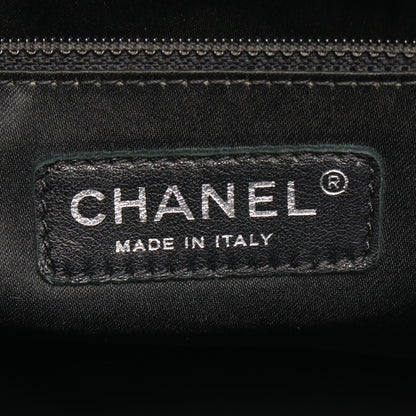 マトラッセ グランドショッピング GST XL チェーンショルダーバッグ チェーントートバッグ キャビアスキン ブラック シルバー金具 シャネル バッグ CHANEL