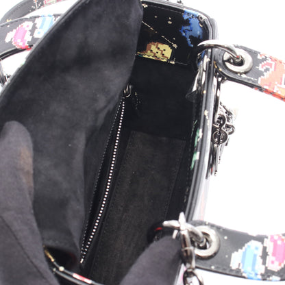 レディディオール ミニ 星座 ハンドバッグ レザー ブラック マルチカラー 2WAY クリスチャンディオール バッグ Christian Dior