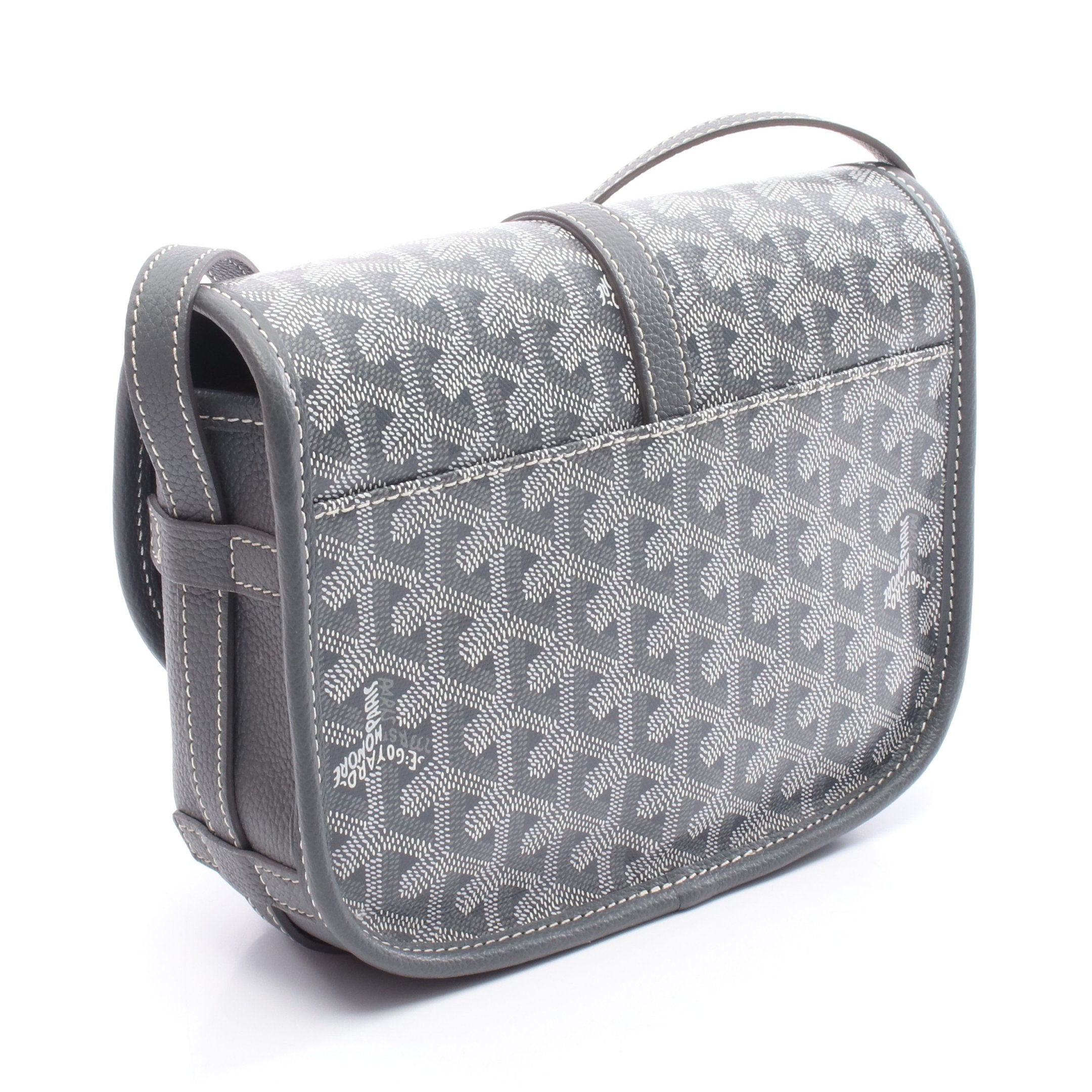 GOYARD ゴヤール　ヴェルべデーレ　PM グレー ベルヴェデーレPM ショルダーバッグ コーティングキャンバス レザー