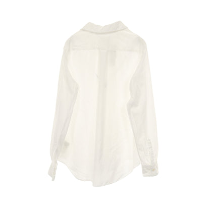 シャツ ラウンドカラー ホワイト コムデギャルソン トップス Comme des Garcons