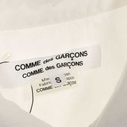 シャツ ラウンドカラー ホワイト コムデギャルソン トップス Comme des Garcons