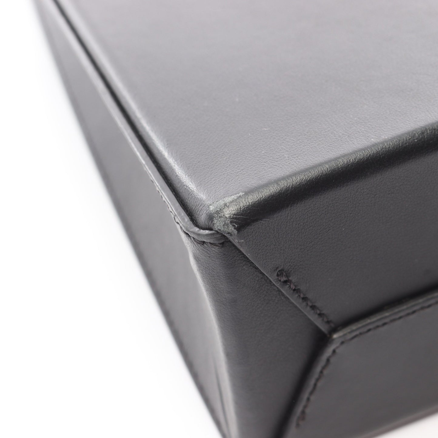 パック ショッピングバッグ スモール ハンドバッグ レザー ブラック フェンディ バッグ FENDI