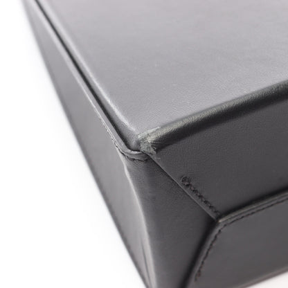 パック ショッピングバッグ スモール ハンドバッグ レザー ブラック フェンディ バッグ FENDI
