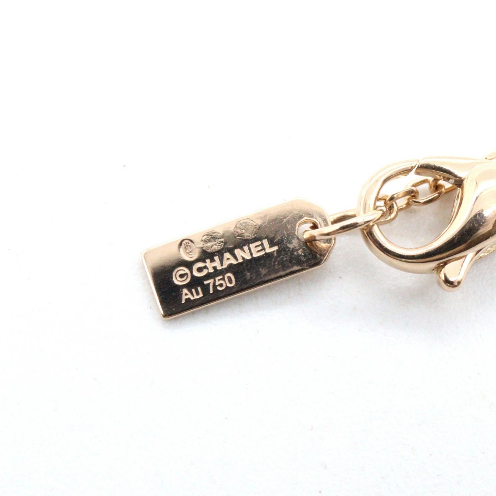 エクストレドゥシャネル No.5 ネックレス ネックレス K18PG ダイヤモンド ピンクゴールド クリア シャネル アクセサリー CHANEL