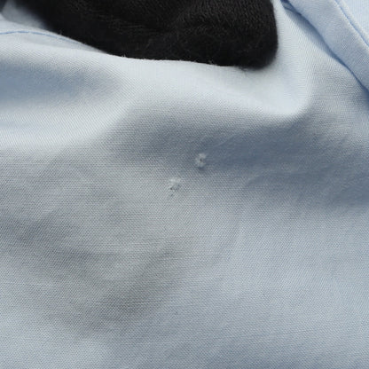 シャツワンピース 長袖 コットン ライトブルー エムエムシックスメゾンマルジェラ ワンピース MM6 MAISON MARGIELA