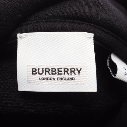 ホースフェリー プルオーバーパーカー コットン ブラック ホワイト バーバリー トップス BURBERRY